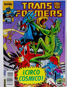 CÓMIC EXCELENTE TRANSFORMERS 40 FORUM MARVEL GRAPA