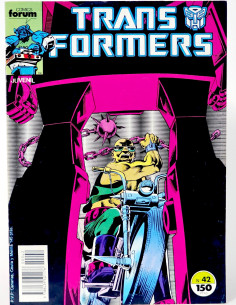 CÓMIC TRANSFORMERS 42 FORUM MARVEL GRAPA CASI EXCELENTE...