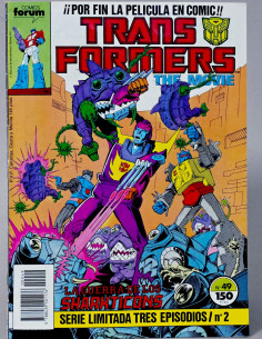 CÓMIC TRANSFORMERS 49 FORUM MARVEL GRAPA MUY BUEN ESTADO