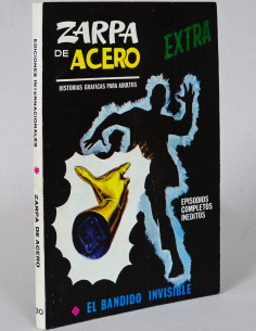 CÓMIC EXCELENTE ZARPA DE ACERO 30 EL BANDIDO INVISIBLE...