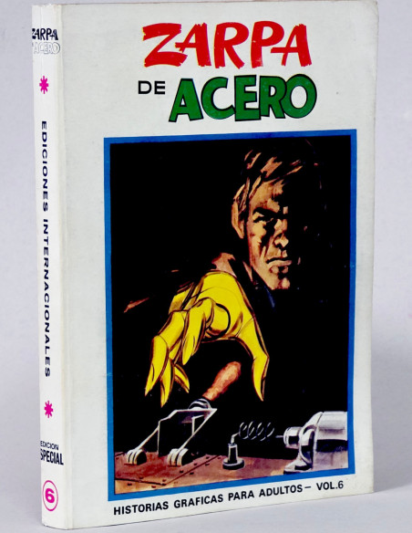 CÓMIC EXCELENTE ZARPA DE ACERO 6 EDICIÓN GIGANTE VERTICE MARVEL FLEETWAY TACO