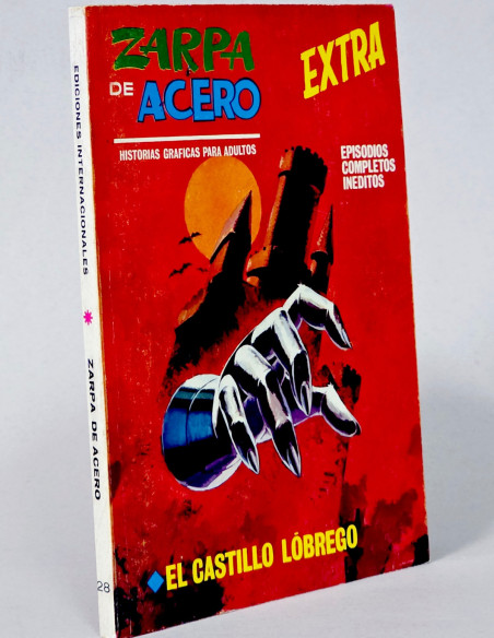 CÓMIC EXCELENTE ZARPA DE ACERO 28 EL CASTILLO LÓBREGO VERTICE MARVEL FLEETWAY TACO