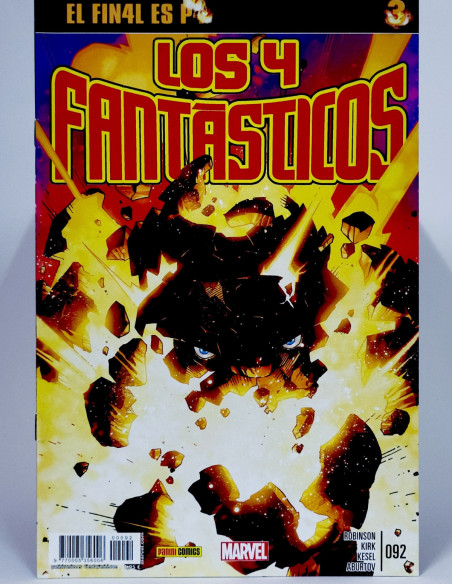 CÓMIC DE KIOSCO LOS 4 CUATRO FANTÁSTICOS 92 VOL.7 PANINI VOLUMEN MARVEL GRAPA