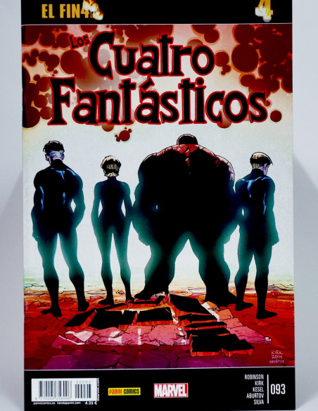 CÓMIC DE KIOSCO LOS 4 CUATRO FANTÁSTICOS 93 VOL.7 PANINI VOLUMEN MARVEL GRAPA
