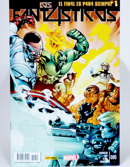 CÓMIC DE KIOSCO LOS 4 CUATRO FANTÁSTICOS 90 VOL.7 PANINI VOLUMEN MARVEL GRAPA