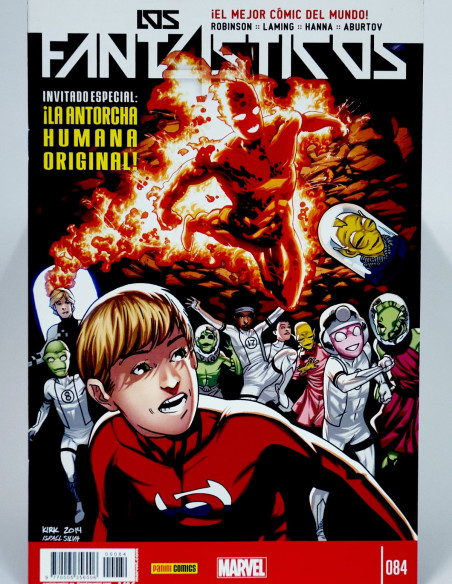 CÓMIC DE KIOSCO LOS 4 CUATRO FANTÁSTICOS 84 VOL.7 PANINI VOLUMEN MARVEL GRAPA