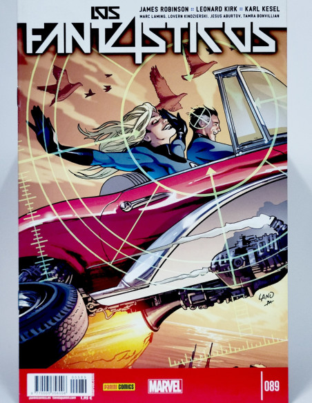 CÓMIC DE KIOSCO LOS 4 CUATRO FANTÁSTICOS 89 VOL.7 PANINI VOLUMEN MARVEL GRAPA