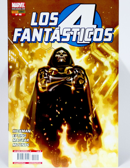 CÓMIC DE KIOSCO LOS 4 CUATRO FANTÁSTICOS 49 VOL.7 PANINI VOLUMEN MARVEL GRAPA