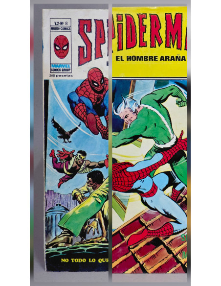 LOTE SPIDERMAN 8 VOL.2 Y SPIDERMAN 34 VOL.3 VERTICE