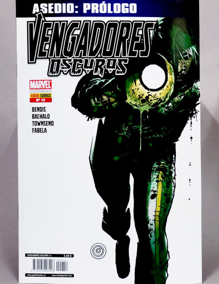 CÓMIC DE KIOSCO VENGADORES OSCUROS 12 ASEDIO PRÓLOGO PANINI MARVEL GRAPA