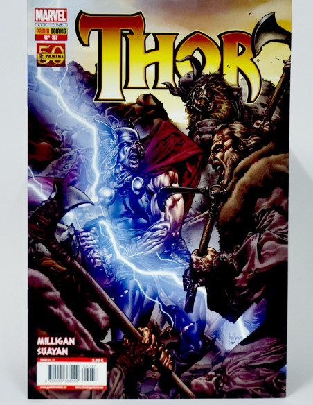 CÓMIC DE KIOSCO EL PODEROSO THOR 37 PANINI MARVEL GRAPA
