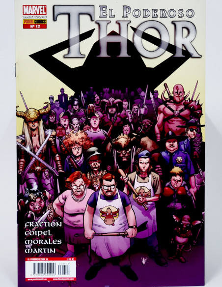 CÓMIC DE KIOSCO EL PODEROSO THOR 12 PANINI MARVEL GRAPA