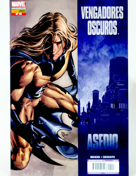 CÓMIC DE KIOSCO VENGADORES OSCUROS ASEDIO 13 PANINI MARVEL GRAPA