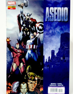 CÓMIC DE KIOSCO ASEDIO 1 OCTUBRE 2010 PANINI MARVEL GRAPA