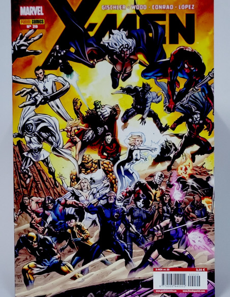 CÓMIC DE KIOSCO X-MEN 20 VOL.4 PANINI MARVEL VOLUMEN GRAPA