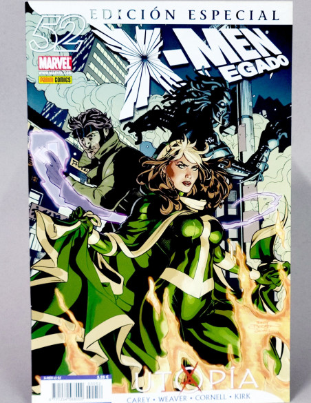 CÓMIC DE KIOSCO X-MEN LEGADO 52 UTOPIA EDICIÓN ESPECIAL VOL.3 PANINI VOLUMEN MARVEL GRAPA