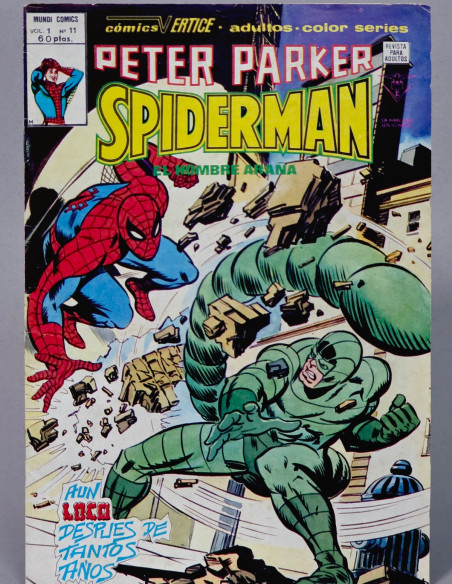 CÓMIC SPIDERMAN PETER PARKER 11 VERTICE MARVEL (SPIDER-MAN) BUEN ESTADO