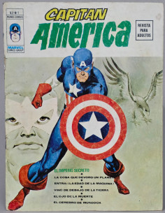 CÓMIC CAPITAN AMERICA 1 EL IMPERIO SECRETO VOL.2 VERTICE...