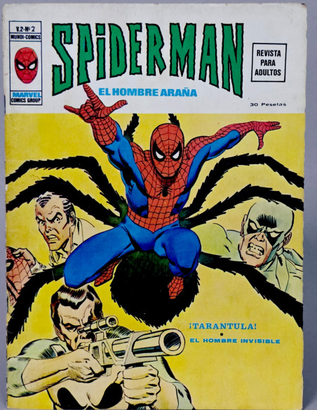 CÓMIC SPIDERMAN 2 TARÁNTULA VOL.2 VERTICE MARVEL (SPIDER-MAN) VOLUMEN BUEN ESTADO