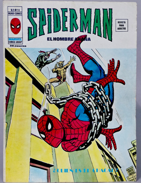 CÓMIC SPIDERMAN 10 QUIEN ES EL CHACAL VOL.2 VERTICE MARVEL (SPIDER-MAN) VOLUMEN MUY BUEN ESTADO