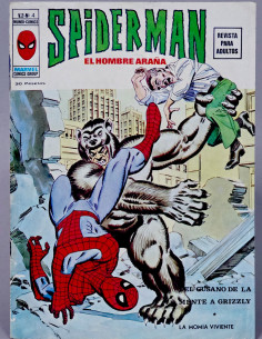 CÓMIC SPIDERMAN 4 GUSANO GRIZZLY VOL.2 VERTICE MARVEL...