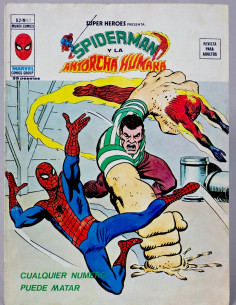 CÓMIC SUPER HÉROES 99 SPIDERMAN Y ANTORCHA HUMANA VOL.2...