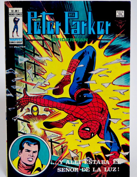 CÓMIC PETER PARKER 2 SPIDERMAN VERTICE MARVEL (SPIDER-MAN) MUY BUEN ESTADO