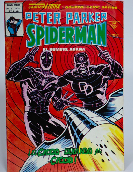 CÓMIC PETER PARKER 14 SPIDERMAN VERTICE MARVEL (SPIDER-MAN) MUY BUEN ESTADO