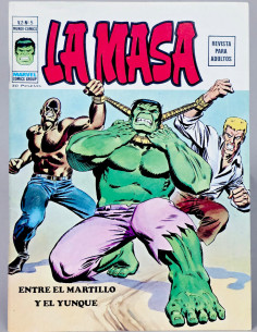 CÓMIC DE KIOSCO LA MASA 5 ENTRE EL MARTILLO Y EL YUNQUE...