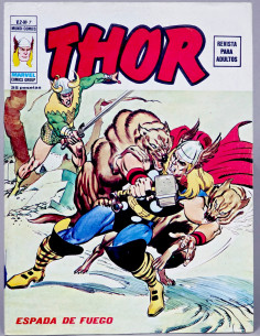 CÓMIC DE KIOSCO THOR 7 ESPADA DE FUEGO VOL.2 VERTICE...
