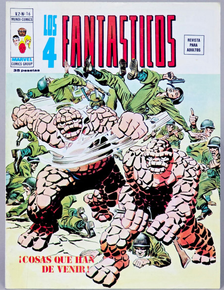 CÓMIC EXCELENTE LOS 4 FANTASTICOS 16 COSAS QUE HAN DE VENIR VOL.2 VERTICE VOLUMEN MARVEL