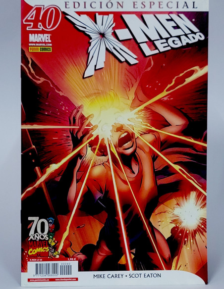 CÓMIC DE KIOSCO X-MEN LEGADO 40 EDICIÓN ESPECIAL VOL.3 PANINI MARVEL VOLUMEN GRAPA