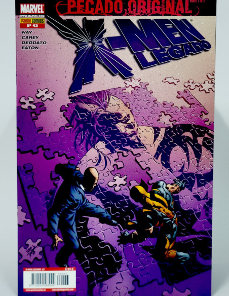 CÓMIC DE KIOSCO X-MEN LEGADO 43 PECADO ORIGINAL VOL.3 PANINI MARVEL VOLUMEN GRAPA