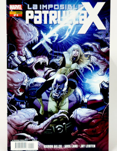 CÓMIC DE KIOSCO LA IMPOSIBLE PATRULLA X 3 PANINI MARVEL...