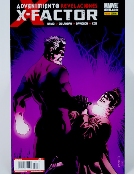 CÓMIC DE KIOSCO X- FACTOR 52 ADVENIMIENTO REVELACIONES VOL.3 PANINI MARVEL VOLUMEN GRAPA