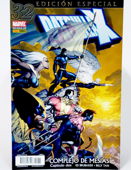 CÓMIC DE KIOSCO PATRULLA X 32 COMPLEJO MESÍAS EDICIÓN ESPECIAL VOL.3 PANINI MARVEL VOLUMEN GRAPA