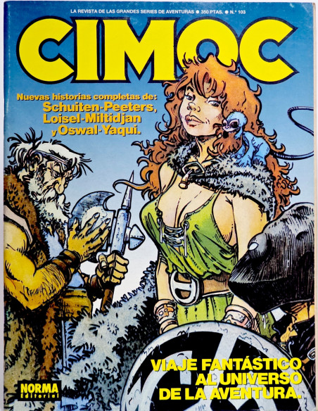CÓMIC CIMOC 103 NORMA EDITORIAL 1989 MUY BUEN ESTADO