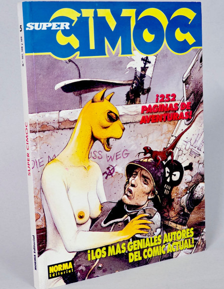 CÓMIC CIMOC 107 108 109 RETAPADO NORMA EDITORIAL EXCELENTE ESTADO