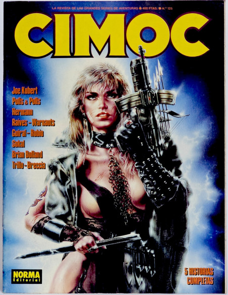 CÓMIC CIMOC 125 NORMA EDITORIAL 1991 EXCELENTE ESTADO
