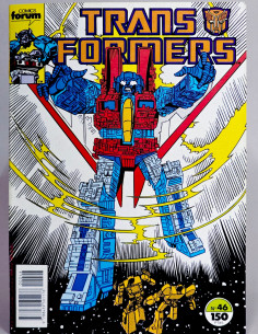 CÓMIC TRANSFORMERS 46 FORUM MARVEL GRAPA MUY BUEN ESTADO