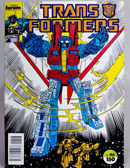 CÓMIC TRANSFORMERS 46 FORUM MARVEL GRAPA MUY BUEN ESTADO