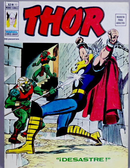 CÓMIC THOR 10 DESASTRE VOL.2 VERTICE VOLUMEN MARVEL EXCELENTE ESTADO