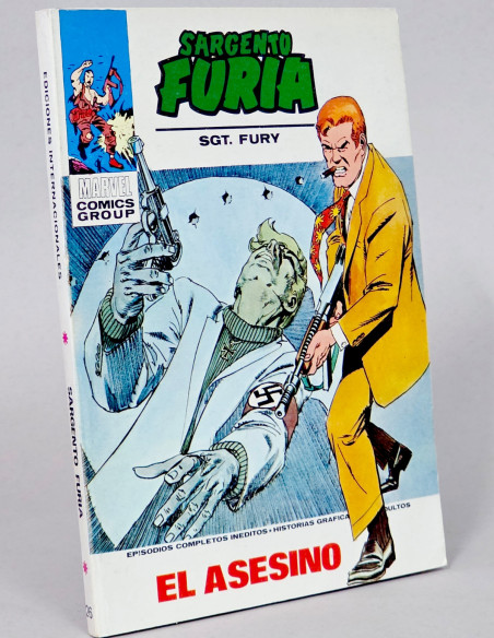CÓMIC DE KIOSCO SARGENTO FURIA 26 EL ASESINO TACO MARVEL
