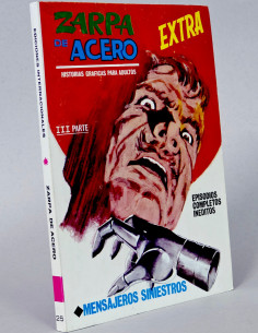 CÓMIC DE KIOSCO ZARPA DE ACERO 25 MENSAJEROS SINIESTROS...