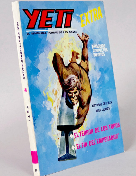 CÓMIC DE KIOSCO YETI 5 EL TERROR DE LOS TOPOS EXTRA TACO FLEETWAY