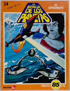 CÓMIC LA BATALLA DE LOS PLANETAS 14 EL ASTRONAUTA...