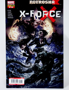 CÓMIC X- FORCE 23 NECROSHA PANINI MARVEL VOLUMEN GRAPA DE...
