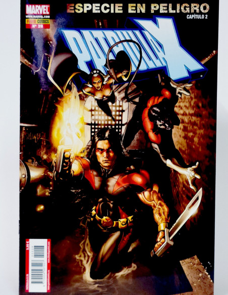 CÓMIC PATRULLA X 28 ESPECIE EN PELIGRO EDICIÓN ESPECIAL VOL.3 PANINI MARVEL VOLUMEN GRAPA DE KIOSCO