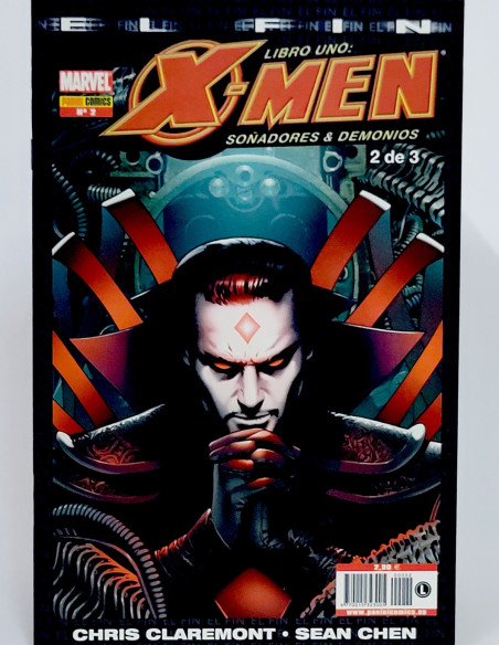 CÓMIC EL FIN X-MEN 2 SOÑADORES DEMONIOS PANINI MARVEL GRAPA DE KIOSCO