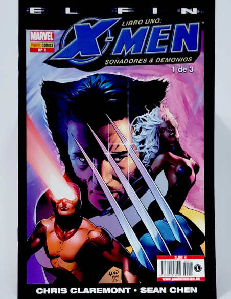CÓMIC EL FIN X-MEN 1 SOÑADORES DEMONIOS PANINI MARVEL GRAPA DE KIOSCO